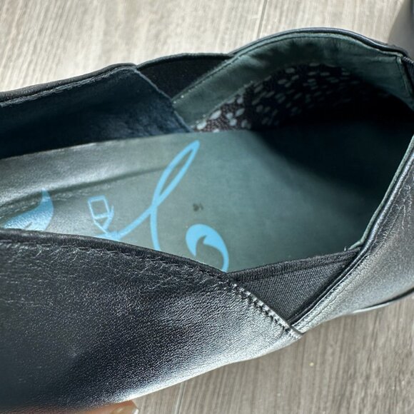 Dansko Arden Clog Shoes Women 37 Slip-on Round Toe Cushioned Leather Black - Picture 11 of 13